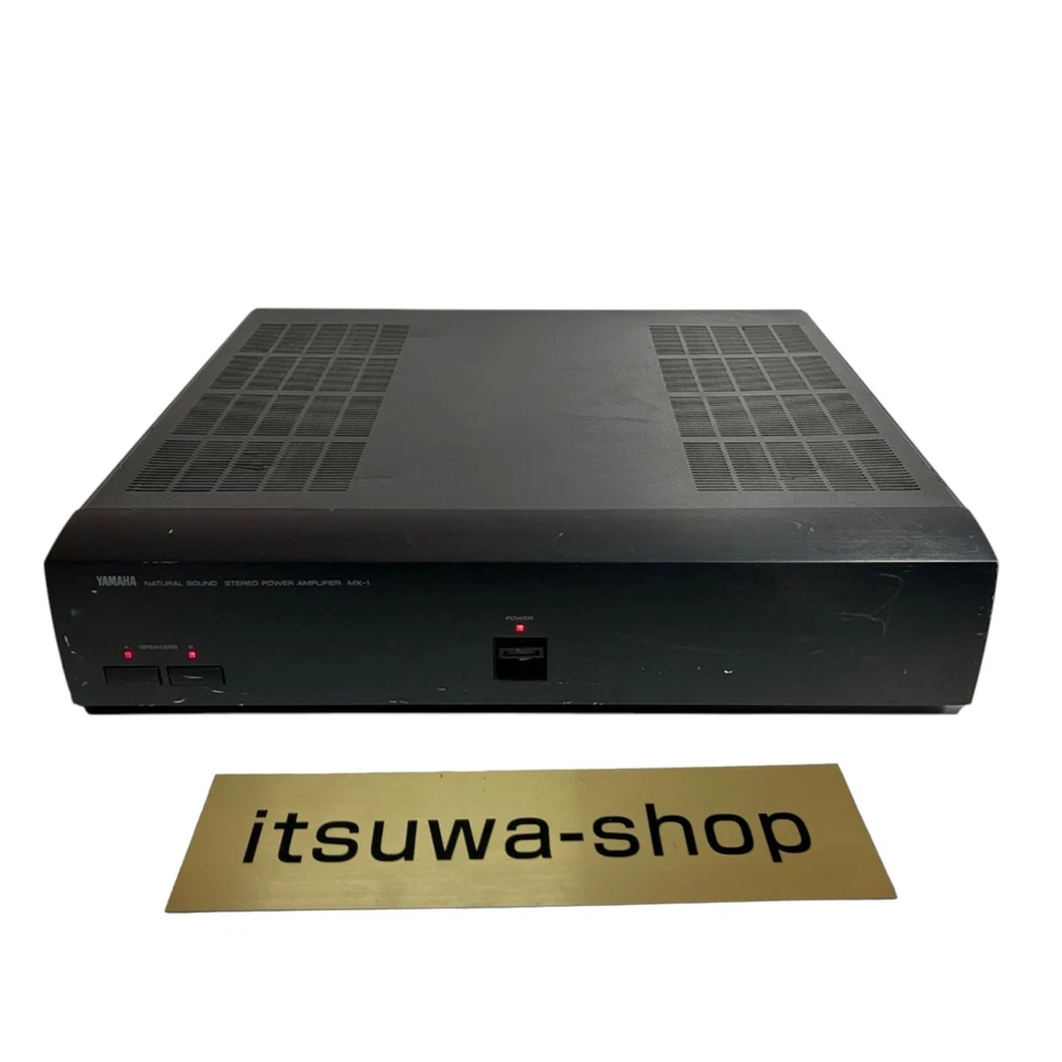 Yamaha MX-1 Power Amplifier Amp Natural Sound Power Amplifier Used - Image 1 of 4