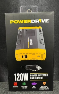 NUEVO PowerDrive Power Inverter Ondulateur 120W PWD120 ENVÍO RÁPIDO GRATUITO - Imagen 1 de 4