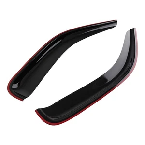 Weather Shields for Toyota Hilux 97-05 Single Cab Weathershield Black 2Pcs - Picture 1 of 9