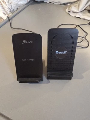 1 Soporte Cargador Inalámbrico Rápido Seneo y 1 Versión Cargador Inalámbrico Rápido Tecnología Foto 1 de 4