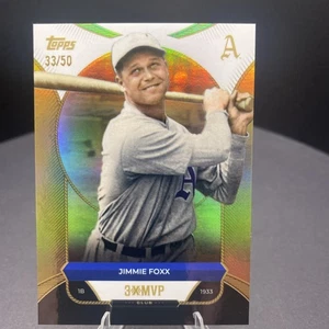 Jimmie Foxx 2024 Topps Welcome To The Club Gold /50 #35 Philadelphia A's DDR5 - Bild 1 von 4