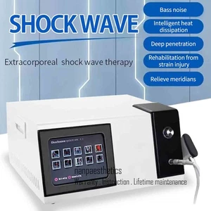 Máquina de terapia de ondas de choque ESWT fisioterapia masajeador muscular corporal ED alivio del dolor - Imagen 1 de 9