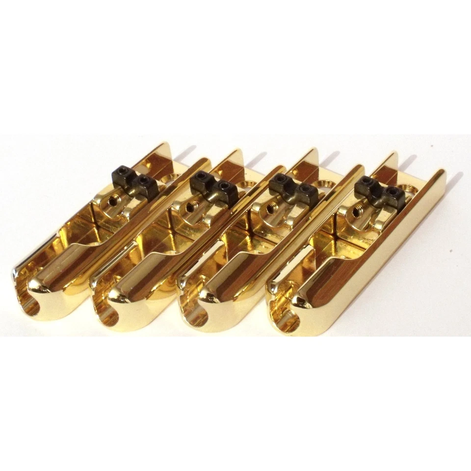 TMG Bass bridge gold Monorail einzelne Saite einzeln 1 string Brücke string through