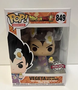 FUNKO POP VEGETA COOKING WITH APRON 849 SPECIAL EDITION SE DRAGON BALL SUPER NEW - Imagen 1 de 8