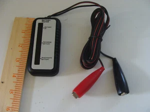 Pocket Size Battery Tester w/ Clamp Ends model B084469 - Picture 1 of 3