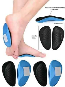 Plantilla Ortopédica Arco Alto Soporte Pies Planos Fascitis Plantar Plantar Plantas Plantas Plantas Plantas... - Imagen 1 de 7