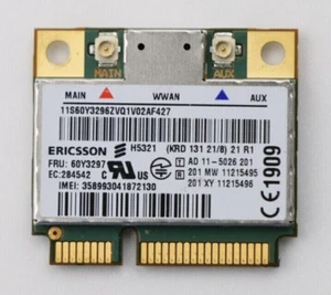 Scheda per Lenovo ThinkPad T430s GSM UMTS Ericsson - model: H5321 - FRU: 60Y3297 - Foto 1 di 1