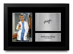 Katherine Heigl Grey's Anatomy Izzie Stevens signierter Autogrammdruck für...
