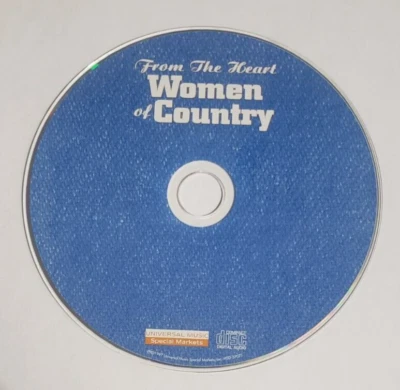 DISC ONLY CD - From The Heart - Women Of Country (CD, 1997) Foto 1 de 2
