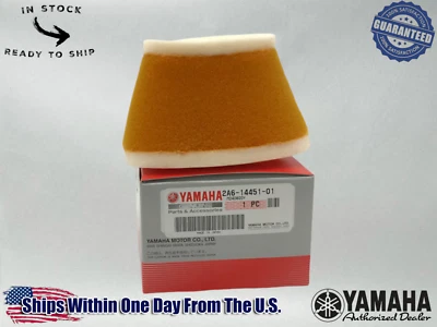 Yamaha OEM DT 125 175 DT125 DT175 MX175 AIR FILTER ELEMENT 2A6-14451-01-00 1 - Image 1 of 4