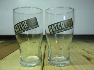 Batch19 "Pre-Prohibition Style Lager" kurze Pint Gläser, 2er Set - Bild 1 von 5