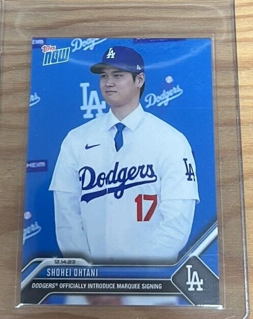 Shohei Ohtani 2023 TOPPS NOW  Los Angeles Dodgers #OS23 CANADA SHIPPED - Image 1 of 1