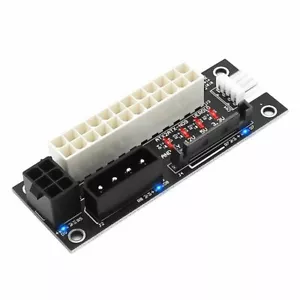4 in 1 Molex 4Pin/SATA/ATX 6Pin/4Pin Dual PSU Multiple Power Supply Adapter - Picture 1 of 5