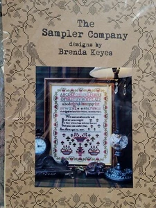 The Sampler Company BRENDA KEYES counted Cross Stitch Chart/Pattern NEW - Picture 1 of 3
