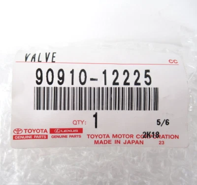 Válvula de control de purga conmutación de vacío original OEM Toyota 90910-12225 2000-05 MR2 Foto 1 de 4