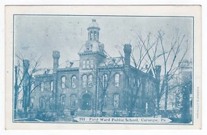 CARNEGIE PA PRIMER BARRIO ESCUELA PÚBLICA CIRCA 1919 - Imagen 1 de 2