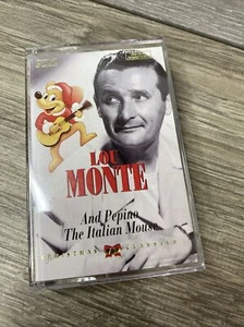 Lou Monte And Pepino The Italian Mouse Cassette Tape 1993 Christmas Classics - Picture 1 of 6