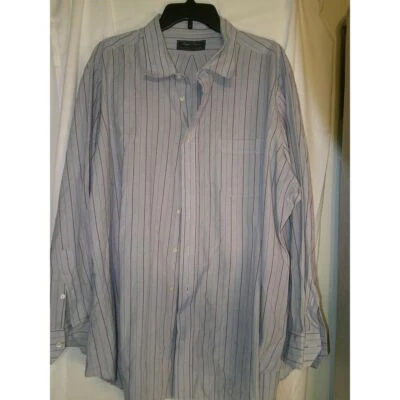 Royal Classic by Tom James Blue Striped Dress Shirt - Image 1 of 3