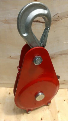 Umlenkrolle Seilrolle Laufrolle 6,4 Tonnen f. Seilwinden Rückewagen Verladezange - Bild 1 von 4