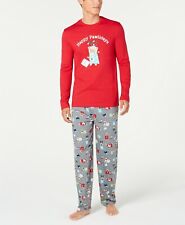 39$ Family Pajamas Matching Men's Happy Pawlidays Pajama Set