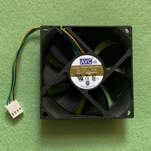 AVC DS08025B12U 8025 80mm x 25mm Ball Cooler Cooling Fan DC 12V 0.7A 4Pin B247a - Picture 1 of 2