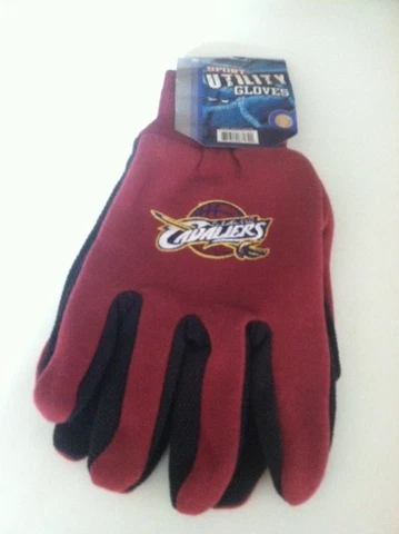 CLEVELAND CAVALIERS UTILITY GLOVE Forever collectibles men one size Burgandy Cover