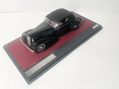 Cadillac V16 1937 doble capucha Sport Phaeton matriz cerrada MX50301-102 1/43 Foto 1 de 4