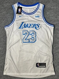 LeBron James Los Angeles Lakers Nike WISH 2020-21 City Edition Swingman Jersey - Picture 1 of 14