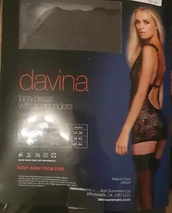 Ann Summers Davina bodysuit with Suspenders Less than half price - Picture 1 of 1