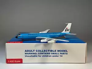 Aeroclassics 1:400 Braniff Boeing 707-320 N7099 Blue Jellybean ACN7099 - Picture 1 of 2