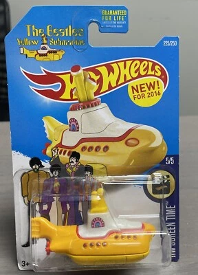 Hot Wheels - The Beatles Yellow Submarine HW Screen Time 5/5 Foto 1 de 2