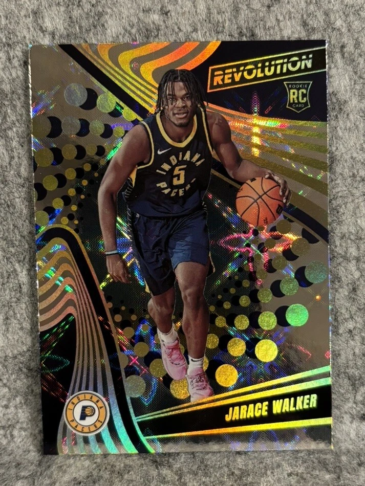 2023-24 Panini Revolution Galactic Jarace Walker SSP RC Indiana Pacers #112