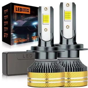 2Pcs 25000LM H4 H7 Led Headlight Canbus H1 LED H8 H9 H11 Auto Fog Lamp LED Bulbs - Picture 1 of 8