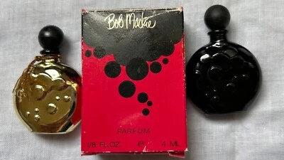 Bob Mackie 'Bob Mackie' PARFFUM  4ml New In Box X2  Mint Rare Discontinued - Image 1 of 4