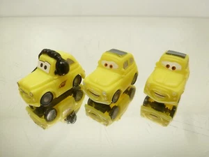 3X DISNEY PIXAR CARS FIAT 500 LUIGI INCL. HEADSET #95 - L3.7cm - GOOD CON. - 54 - Imagen 1 de 6
