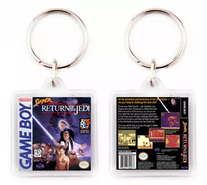 SUPER STAR WARS RETURN OFF THE JEDDI GAME BOY NINTENDO LLAVERO KEYRING - Imagen 1 de 1