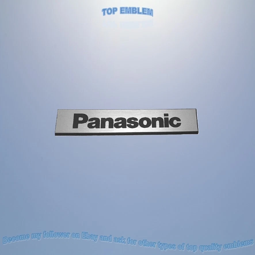 PANASONIC emblema badge sostituzione logo decal sticker adesivo telecomando - Immagine 1 di 1