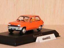 1 43 Renault 5 R5 Orange 1972 NOREV Diecast 510530