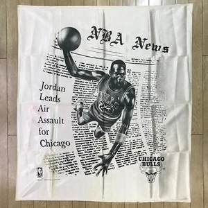 1989NBA Michael Jordan Chicago Bulls Vintage  Tapestry Poster Flag  NEW Unused ! - Picture 1 of 8