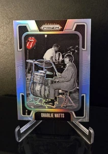 CHARLIE WATT 🔥 SP 2025 Panini Prizm The Rolling Stones Silver No. 19 postfrische - Bild 1 von 2