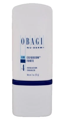 Sealed Obagi Nu-Derm Exfoderm Forte 2 oz 57 g. Skin Treatment - Image 1 of 3