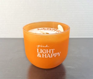 Victoria’s Secret Pink Light & Happy Candle 6.5oz Citrus Fresh Orange – NIB - Picture 1 of 3