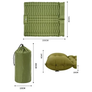 Leichte aufblasbare Isomatte perfekt für Mädchen auf Outdoor-Trips - Bild 1 von 12