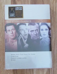 Studio Classics NEW DVD, 4 Movies, Star! Can-can Daddy Long Legs Anna & King - Imagen 1 de 1