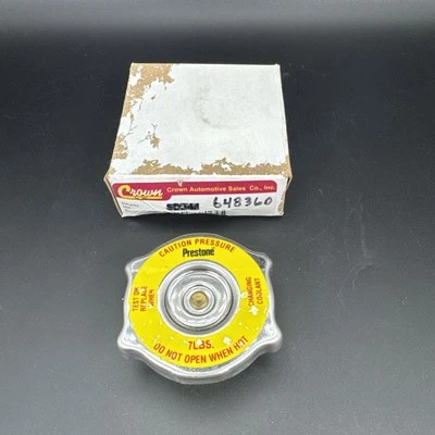 J0648360 Tapa de radiador para Jeep Commando CJ6 CJ5 CJ3 6-230 FC170 Willys 1950-1958 Foto 1 de 3