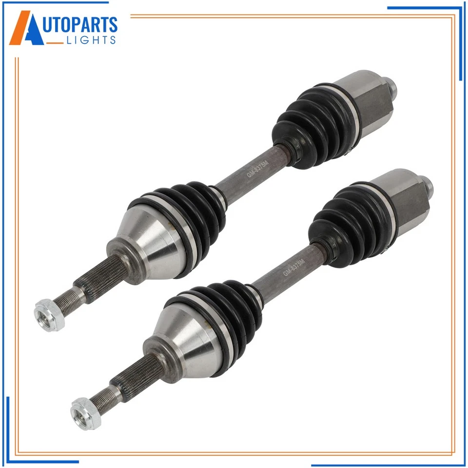 2x Conjunto de eje delantero FWD CV para Chevrolet Cobalt HHR Saturn Ion 2005-2011 Foto 1 de 4