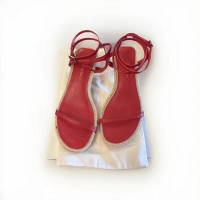 3.1 Phillip Lim Yasmine - 50MM Alpargata Tacón Rojo EU 36 Foto 1 de 4