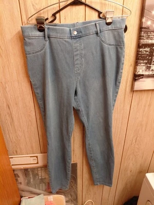 TIME AND TRU Women's Denim Pull-on Jegging/Pants Large 12-14  - Image 1 of 4