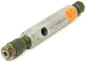 USED HANSON THREAD PLUG GAGE 9/16"-18 NF-3 LEFT HAND LH (GO-.5264) (NO GO-.5294) - Picture 1 of 1