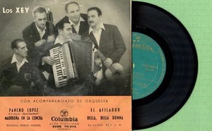 LOS XEY / Pancho Lopez, Afilador COLUMBIA ECGE 70.374 Press. Spain 1956 EP VG+ - Picture 1 of 5
